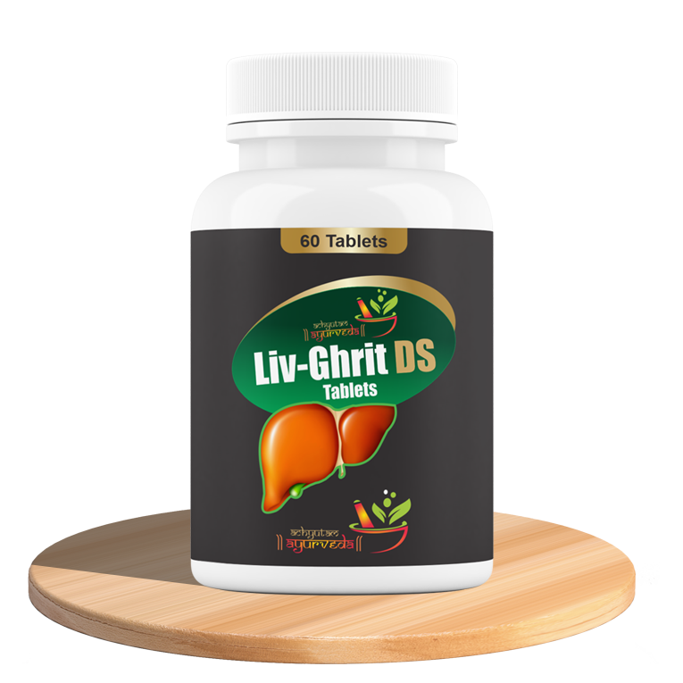 Liv-ghrit DS Tablet Jar showcase Mockup